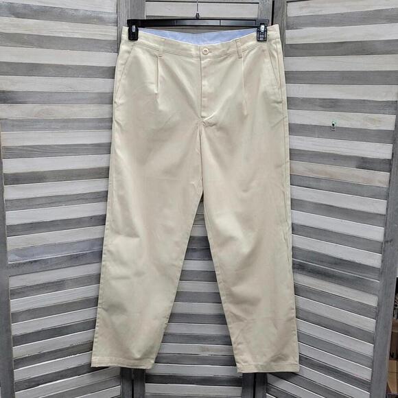 Men's Cream Twill Khaki Pants | Rowing Blazers | 36X32 - Picture 1 of 8